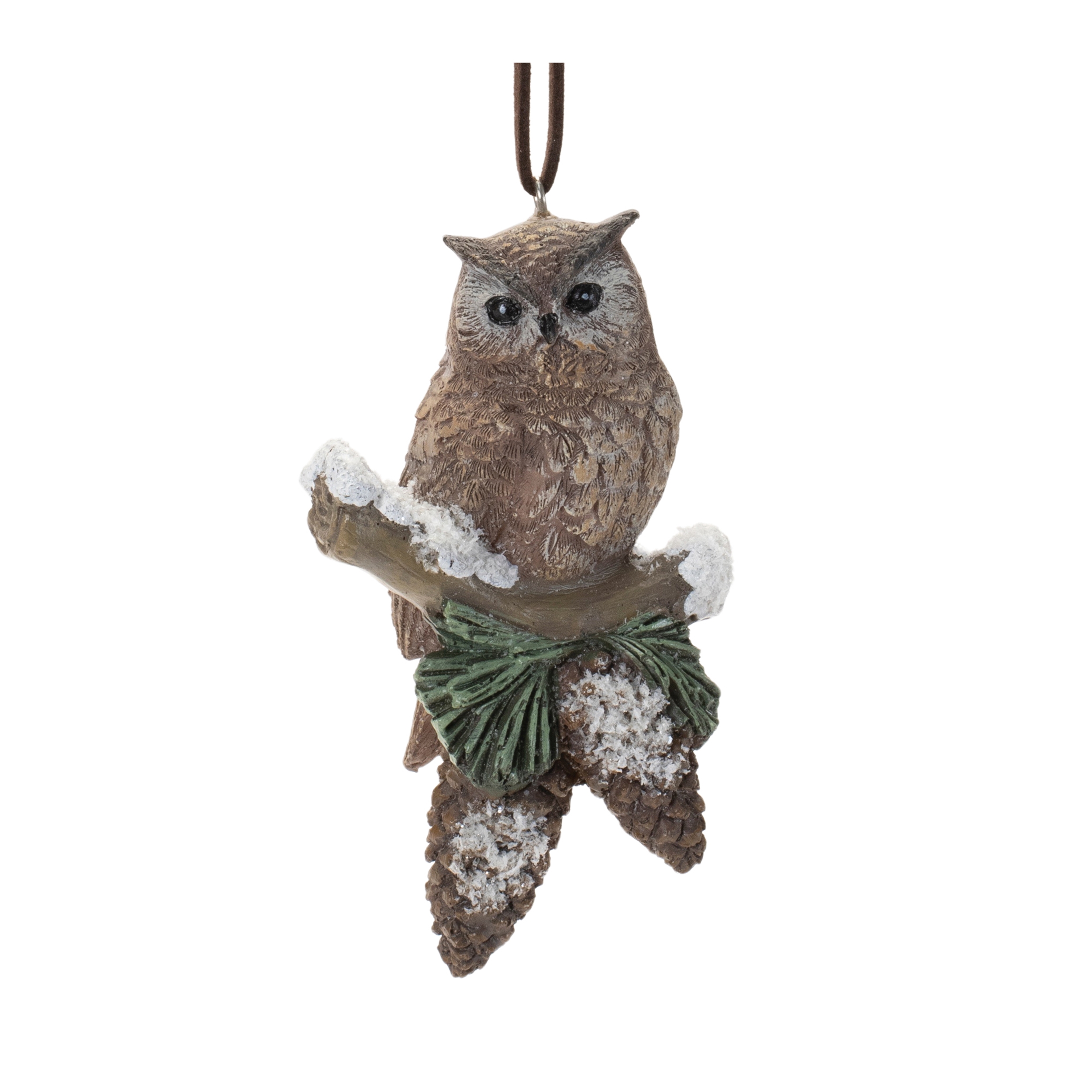 Cardinal and Owl Ornament (Set of 12) 4"H Resin - Image 5