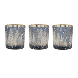 Votive Holder (Set of 3) 3"H Glass