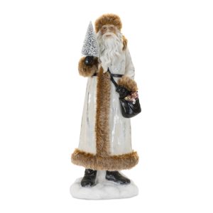 Santa 22"H Resin