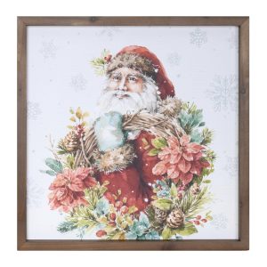 Santa Frame 16"SQ MDF/Wood