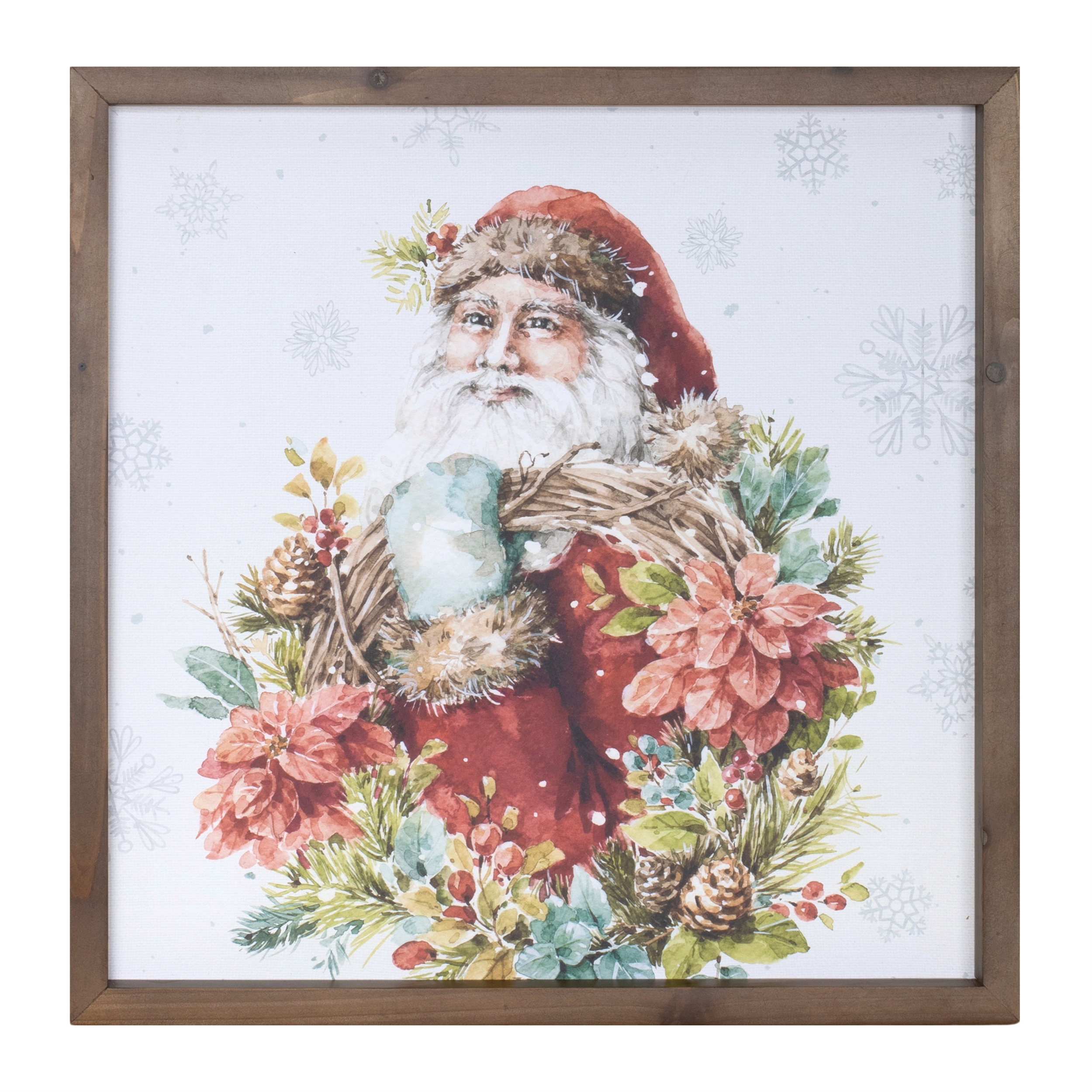 Santa Frame 16"SQ MDF/Wood