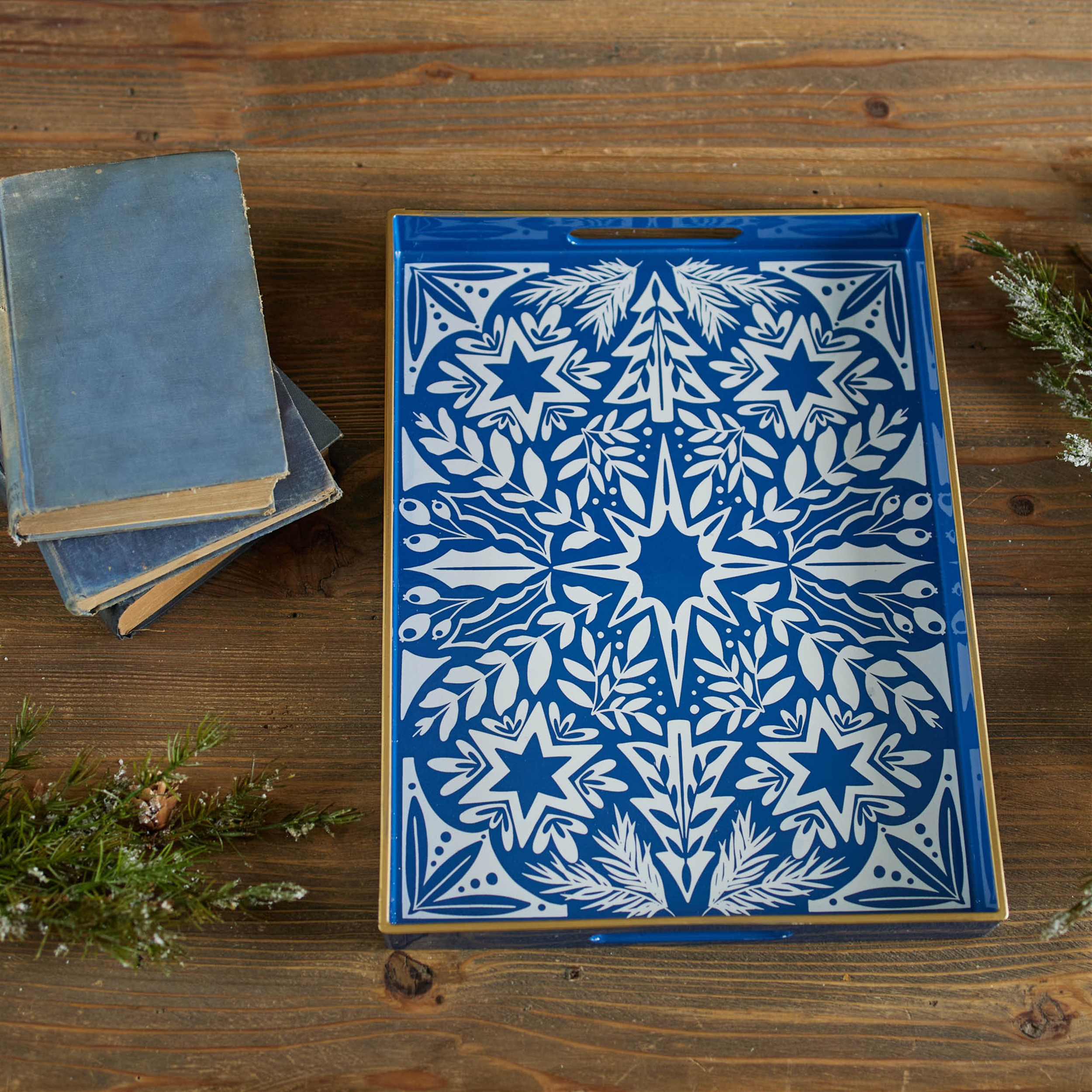 Rectangle Tray 15.75"L x 12"W x 1.75"H Plastic - Image 4