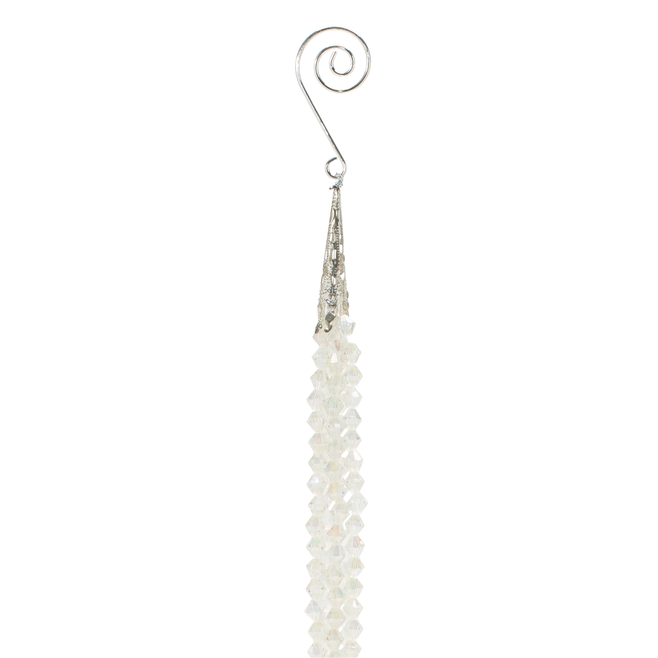 Bead Drop Ornament (Set of 12) 13"H Acrylic
