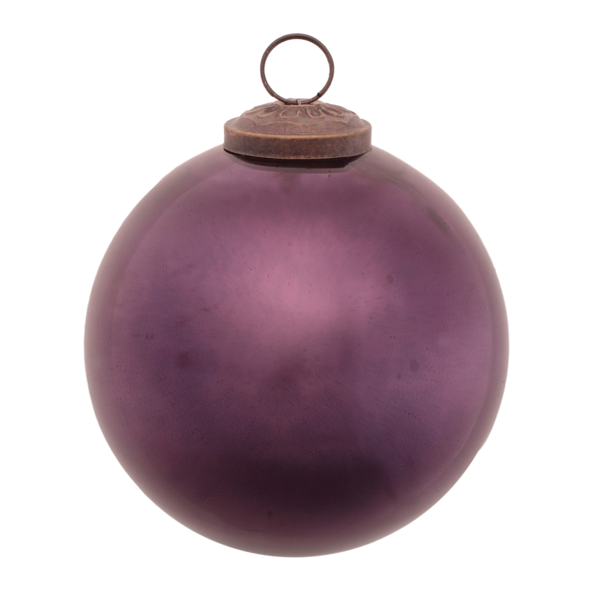 Ball Ornament (Set of 12) 3"D, 4"D Glass - Image 3