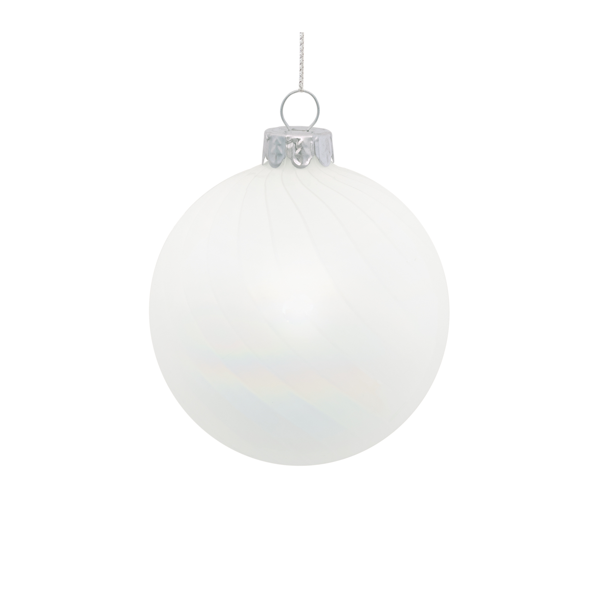Ball Ornament (Set of 12) 3"D, 4"D Glass - Image 4