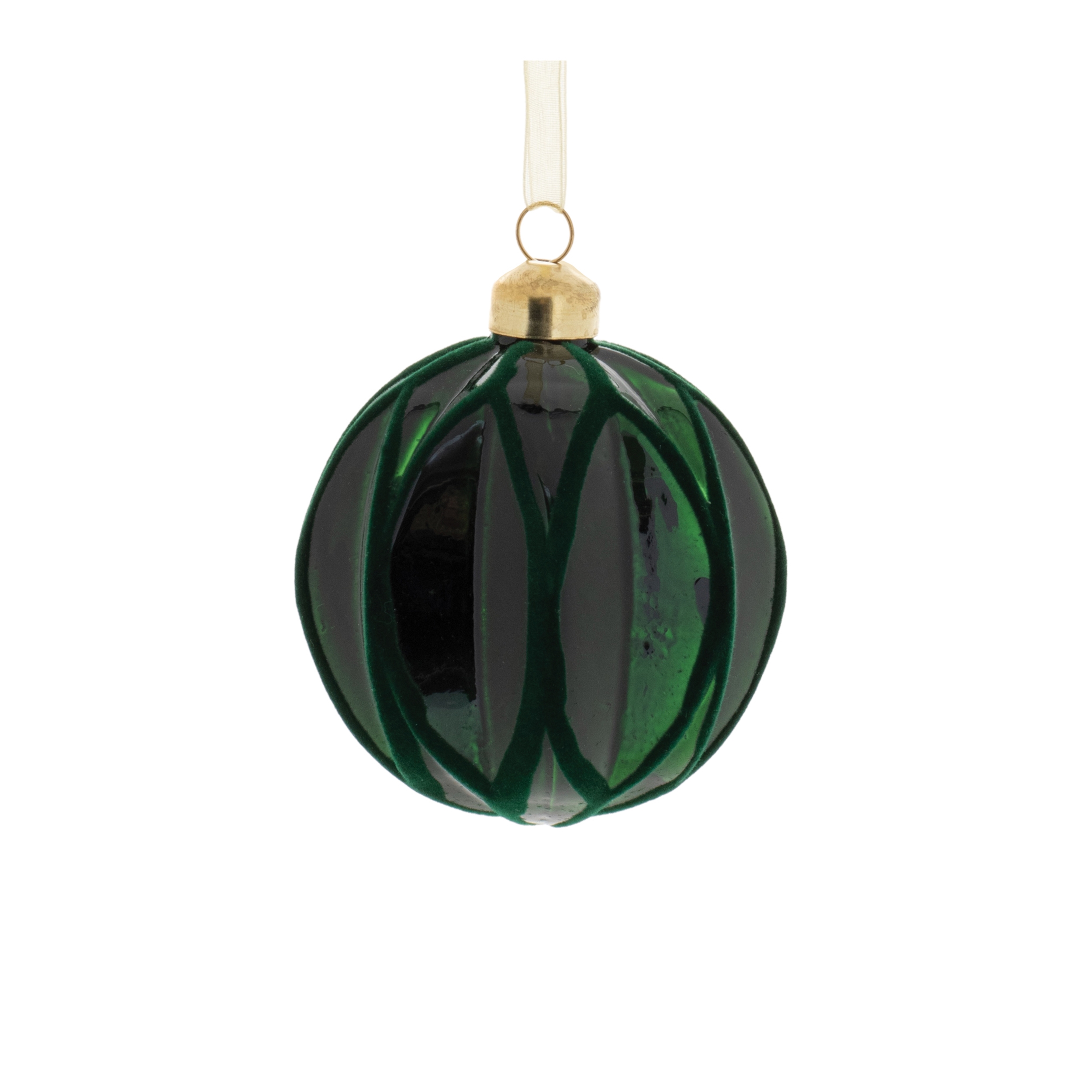 Ornament (Set of 12) 3"D, 3.5"H, 5"H Glass - Image 4