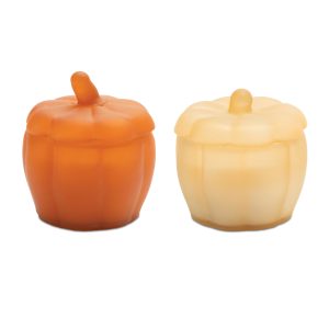Candle in Glass (Set of 2) 3.5"D x 4"H Glass/Paraffin/Soy