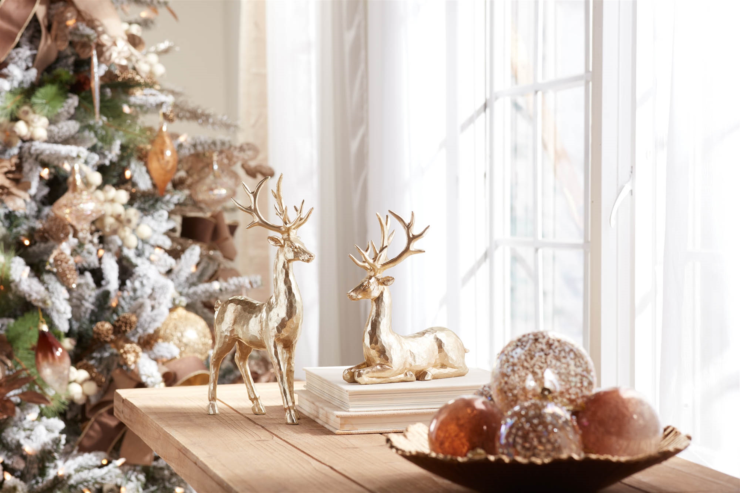 Deer (Set of 4) 8.5"H, 12"H Resin - Image 6