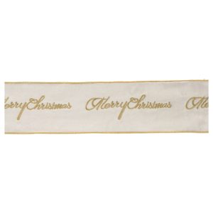 4" x 5 Yds. Wired Polyester