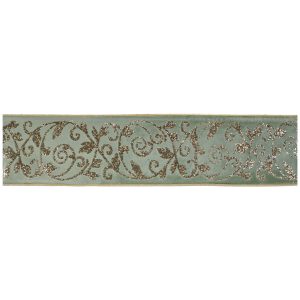 4" x 5 Yds. Wired Polyester