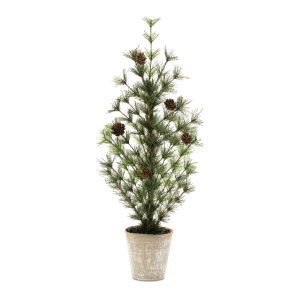 Potted Mini Tree 24"H Plastic