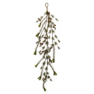 Pine Garland (Set of 2) 50"L PVC