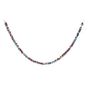 Sleigh Bell Garland (Set of 2) 5'L Iron