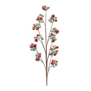 Sleigh Bell Spray (Set of 2) 28"H Iron