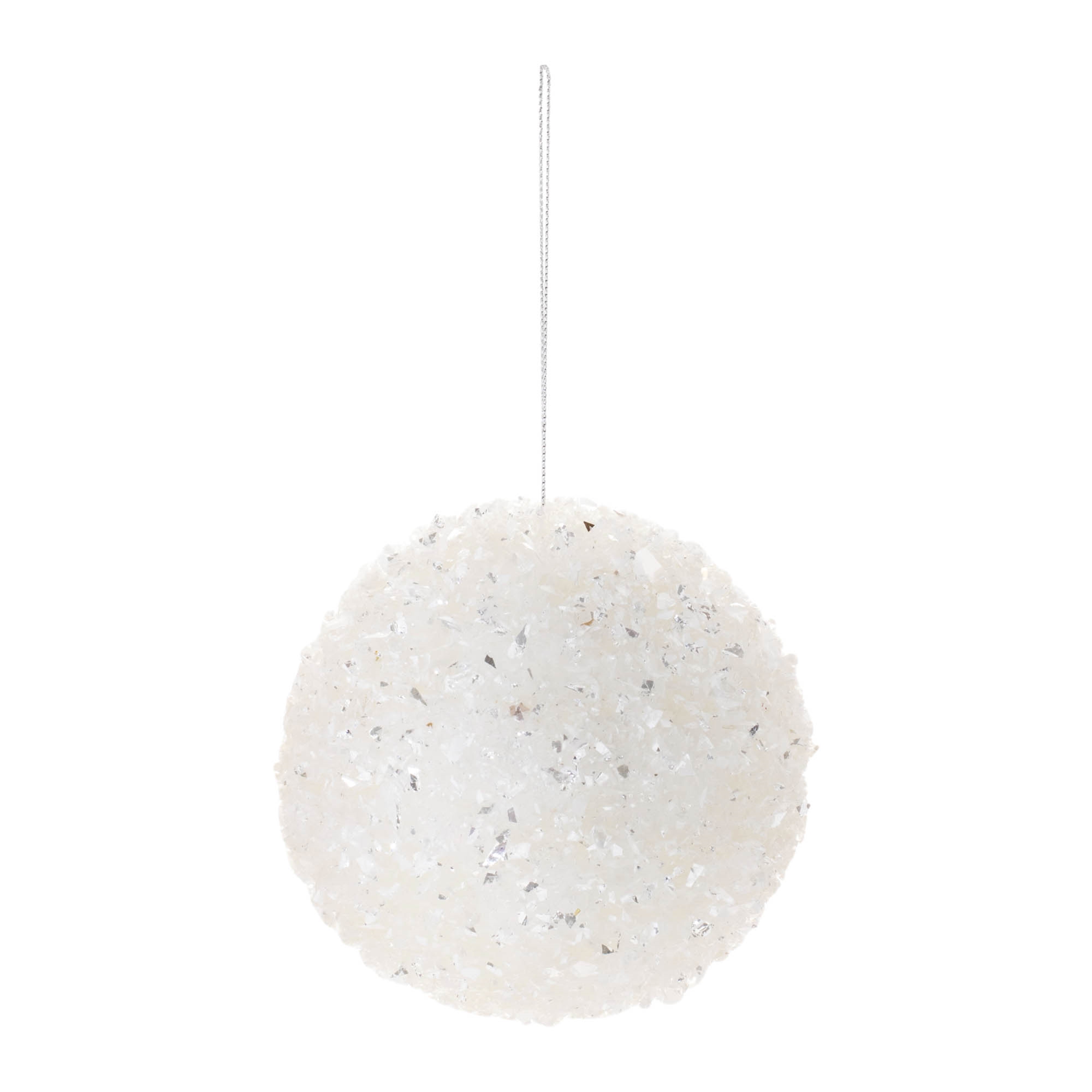 Ball Ornament (Set of 6) 5"D Foam - Image 2