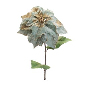 Poinsettia Stem (Set of 6) 30"H Polyester