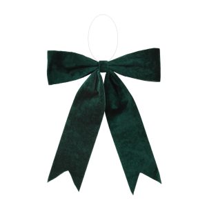 Bow Ornament (Set of 2) 16"W x 16.5"H Polyester