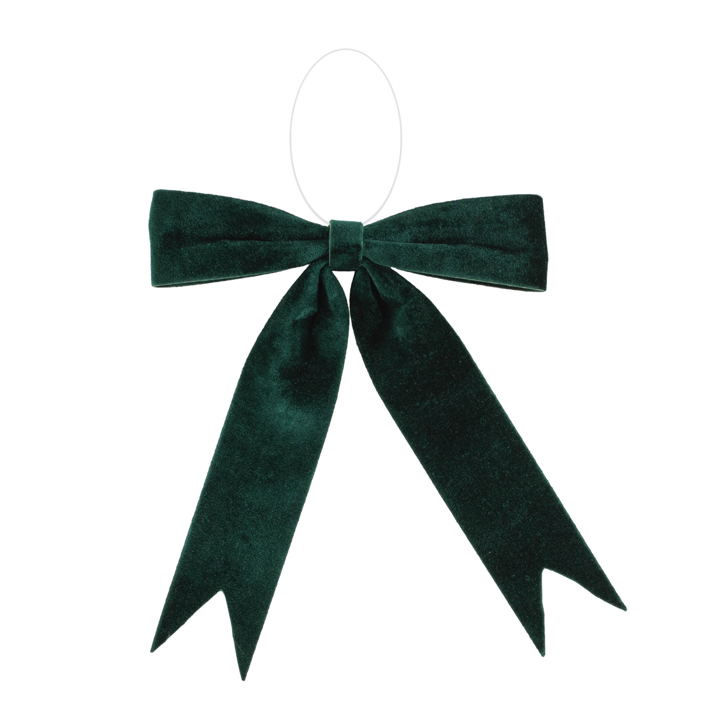 Bow Ornament (Set of 2) 13"W x 13"H Polyester
