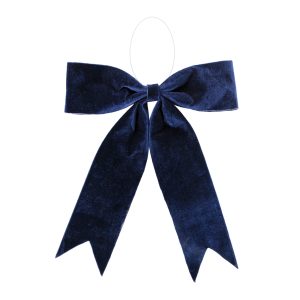 Bow Ornament (Set of 2) 16"W x 16.5"H Polyester