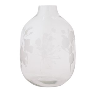 Vase 10.5"H Glass