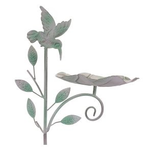 Bird Feeder Stake (Set of 2) 44"H Iron
