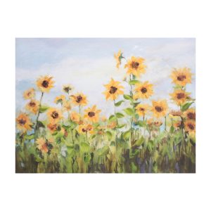Sunflower Canvas 32"L x 24"H Canvas/MDF