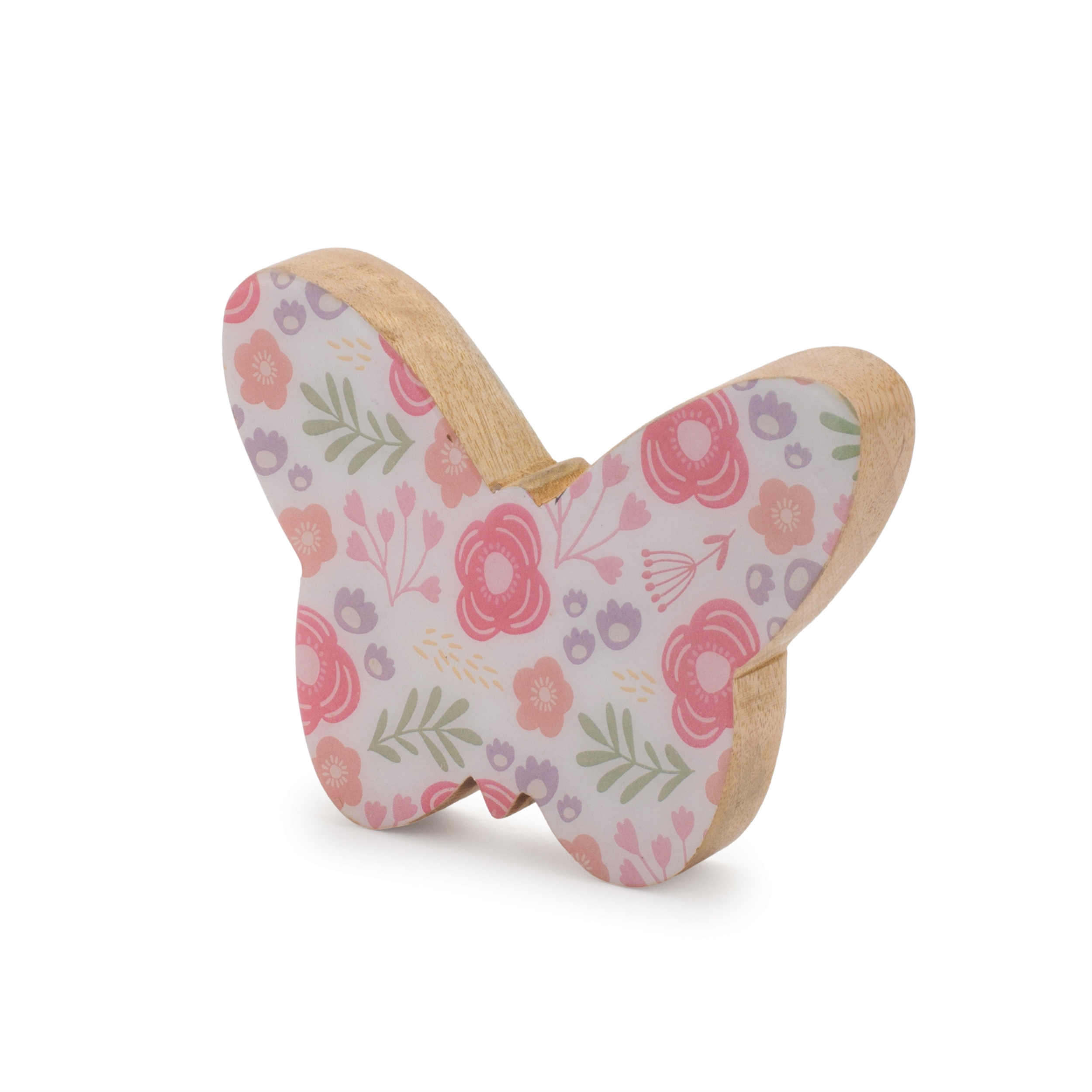 Butterfly (Set of 2) 3.5"H, 5.5"H Wood - Image 4