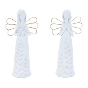 Angel (Set of 4) 9"H Resin