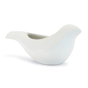 Bird Container (Set of 6) 8"L x 4"H Ceramic