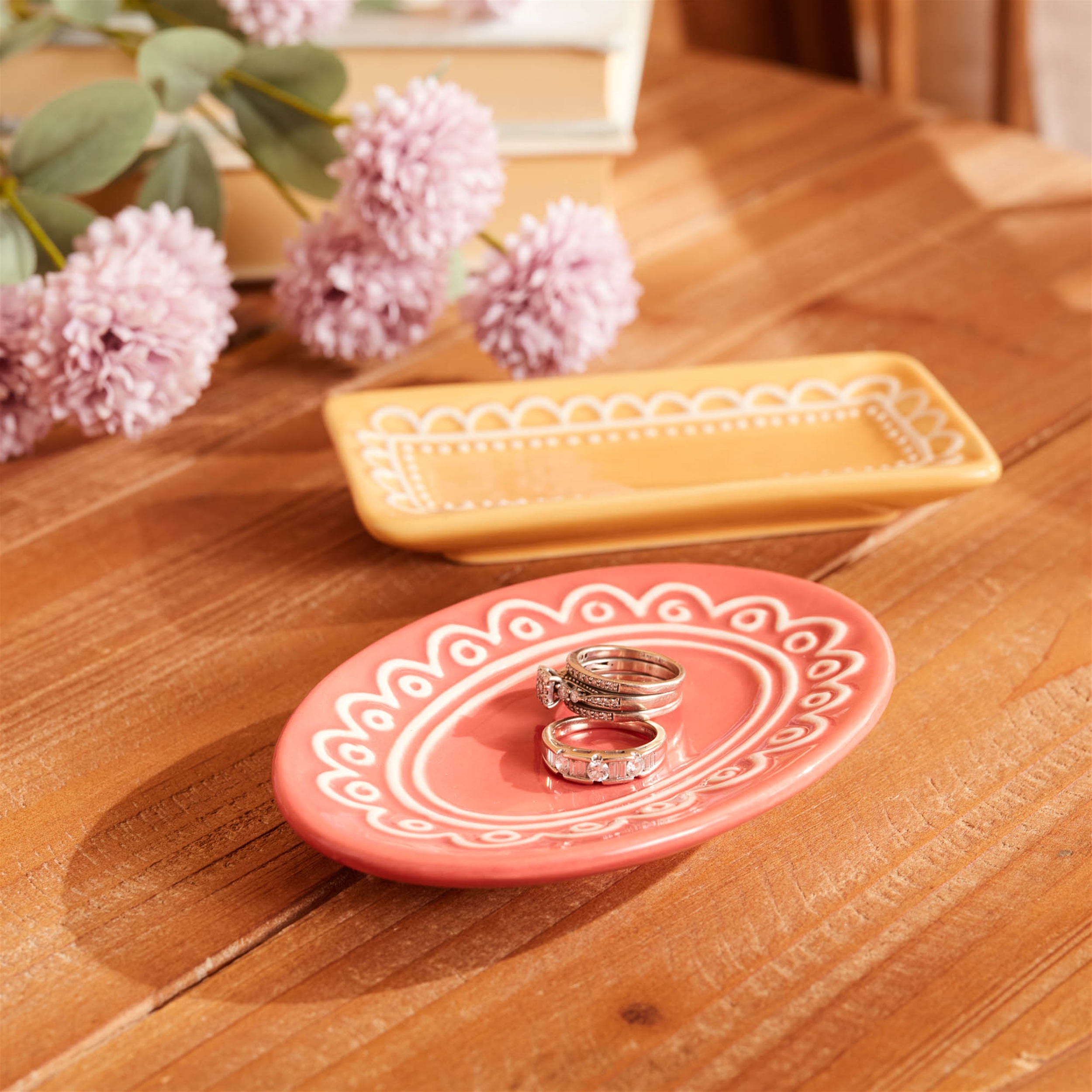 Trinket Dish (Set of 12) 6"L Ceramic - Image 5