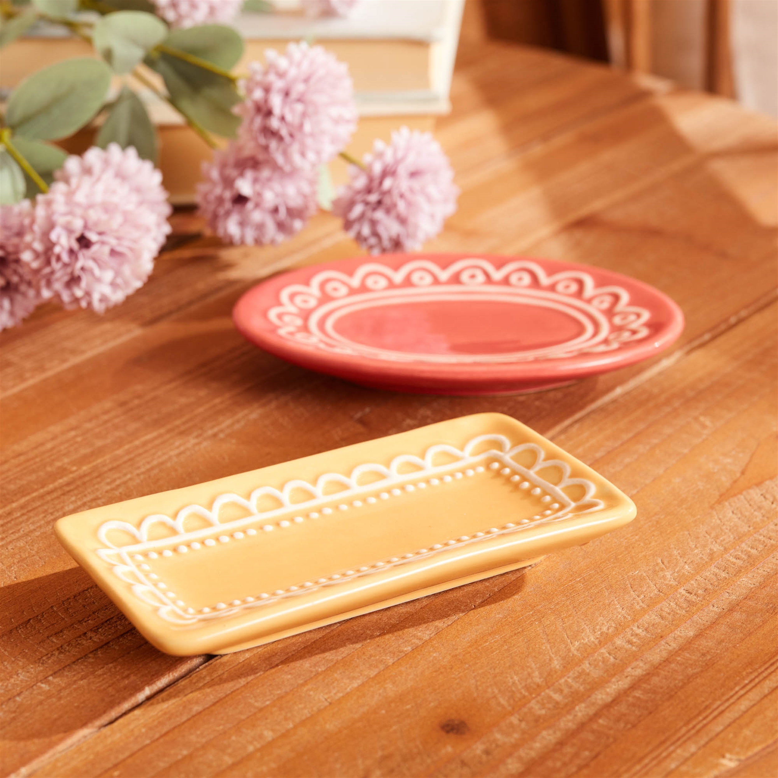 Trinket Dish (Set of 12) 6"L Ceramic - Image 6