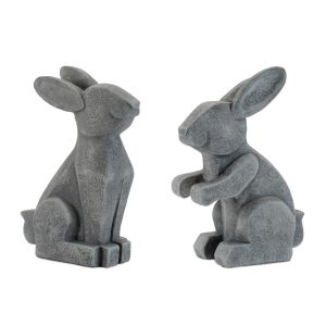 Bunny (Set of 6) 5.5"H, 6"H Resin