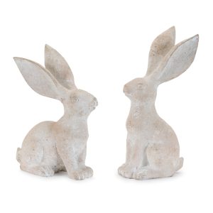Rabbit (Set of 4) 10"H, 11.5"H Resin