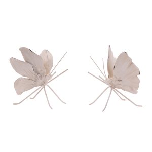 Butterfly (Set of 2) 4"H, 4.5"H Resin