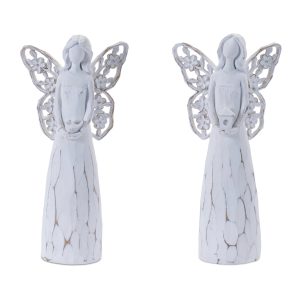 Angel (Set of 4) 10"H Resin