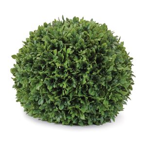 Boxwood Orb 13"D Plastic