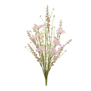 Mixed Cosmos Bush (Set of 6) 20.5"H Polyester/Plastic