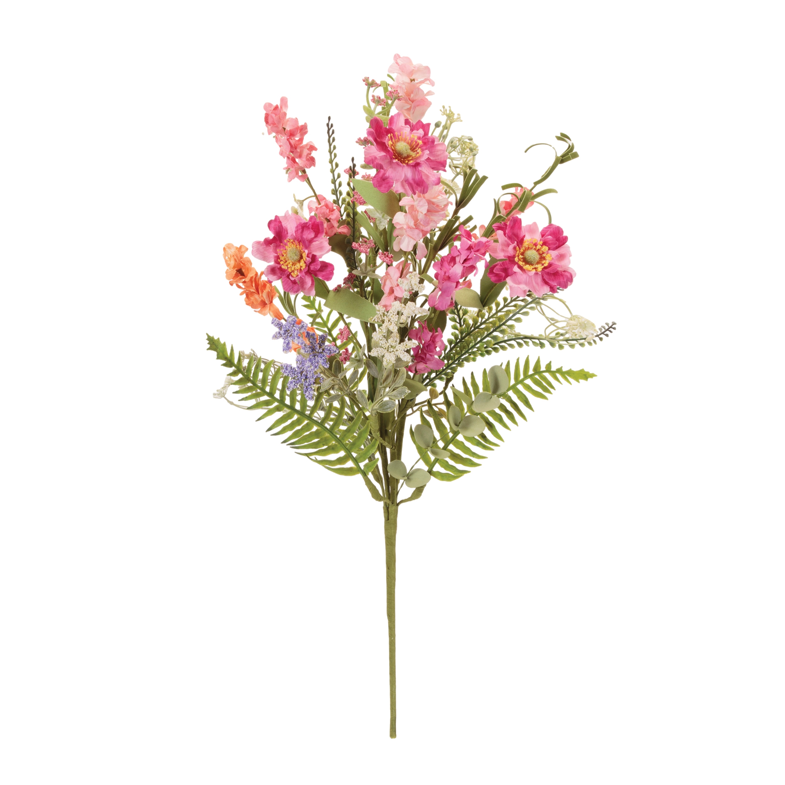 Mixed Floral Bush (Set of 2) 21"H Polyester - Image 3