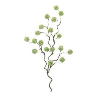 Snowball Branch (Set of 6) 30"H Polyester