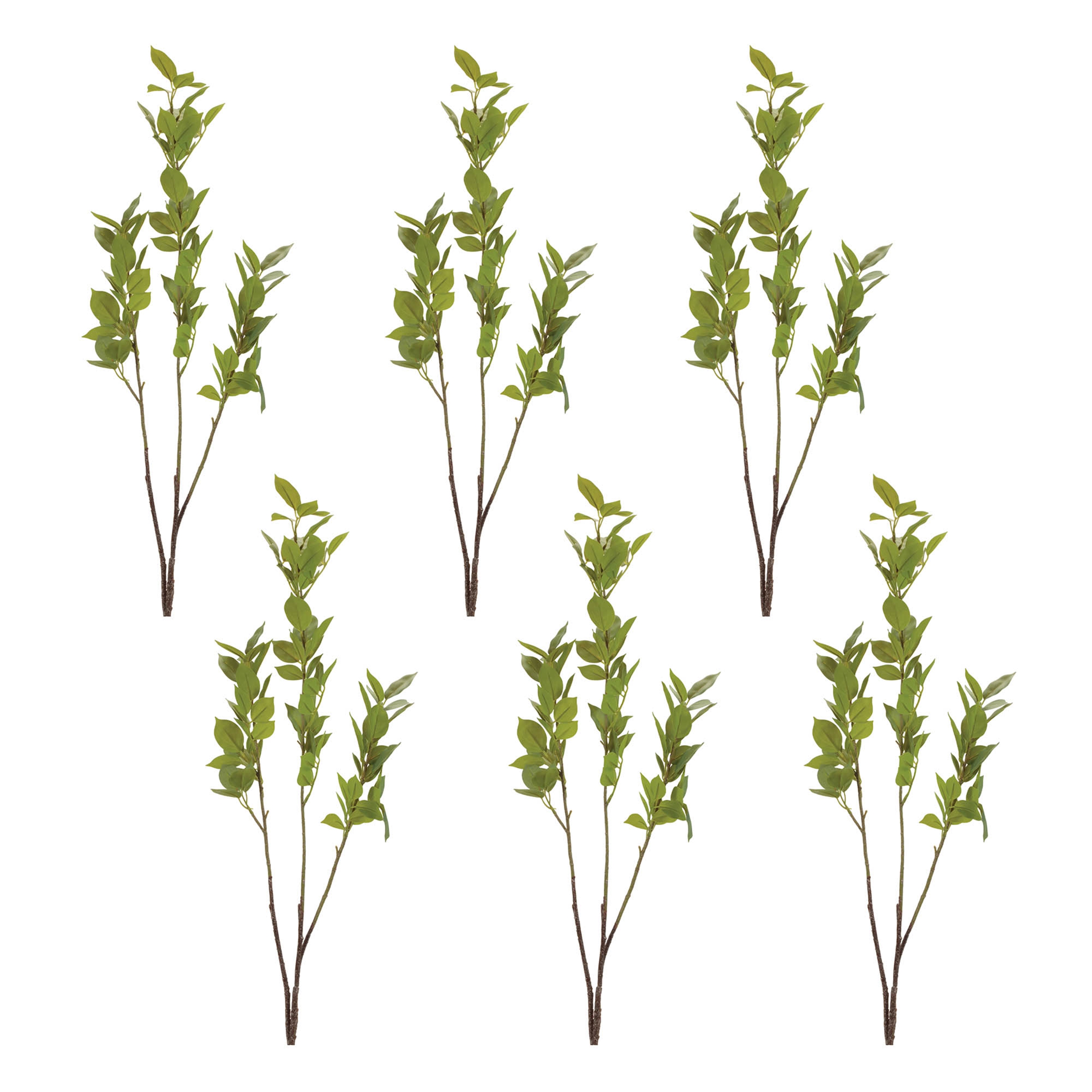 Leaf Branch (Set of 6) 43"H Fabric - Image 3