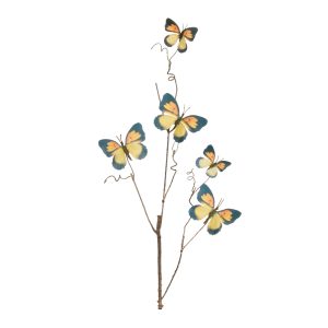 Butterfly Spray (Set of 4) 28"H Polyester