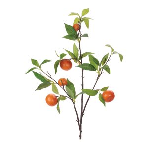 Orange Branch (Set of 6) 34"H Polyester/Styrofoam