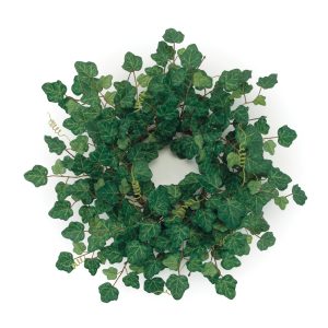 Ivy Wreath 19"D Polyester