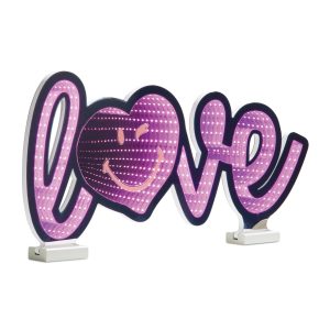 SmileyWorld(R) Love Ekkolight 23.5"L x 11"H Acrylic UL Plug