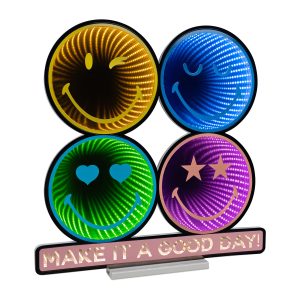 SmileyWorld(R) Good Day Ekkolight 24"H Acrylic UL Plug