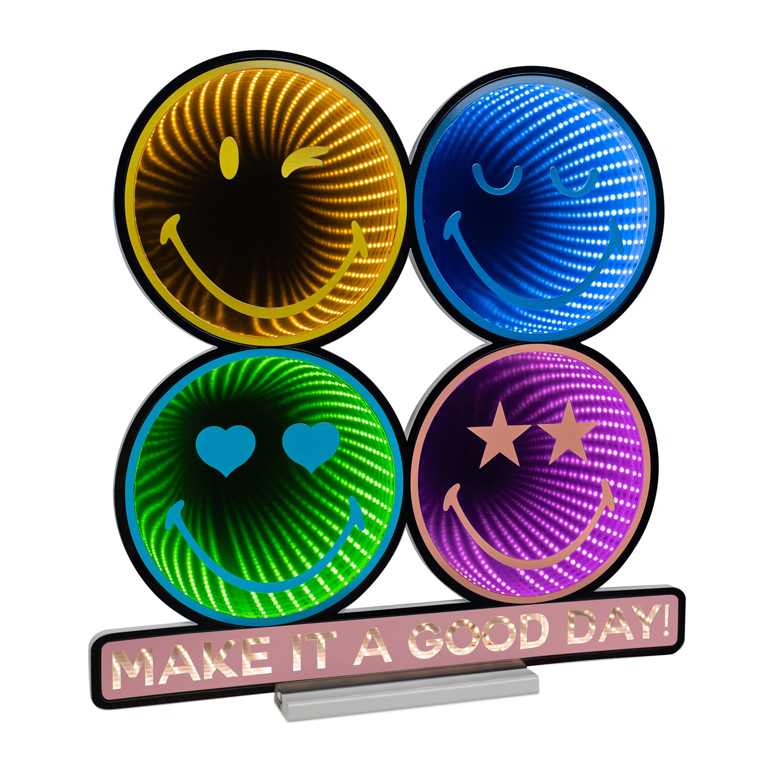 SmileyWorld(R) Good Day Ekkolight 24"H Acrylic UL Plug