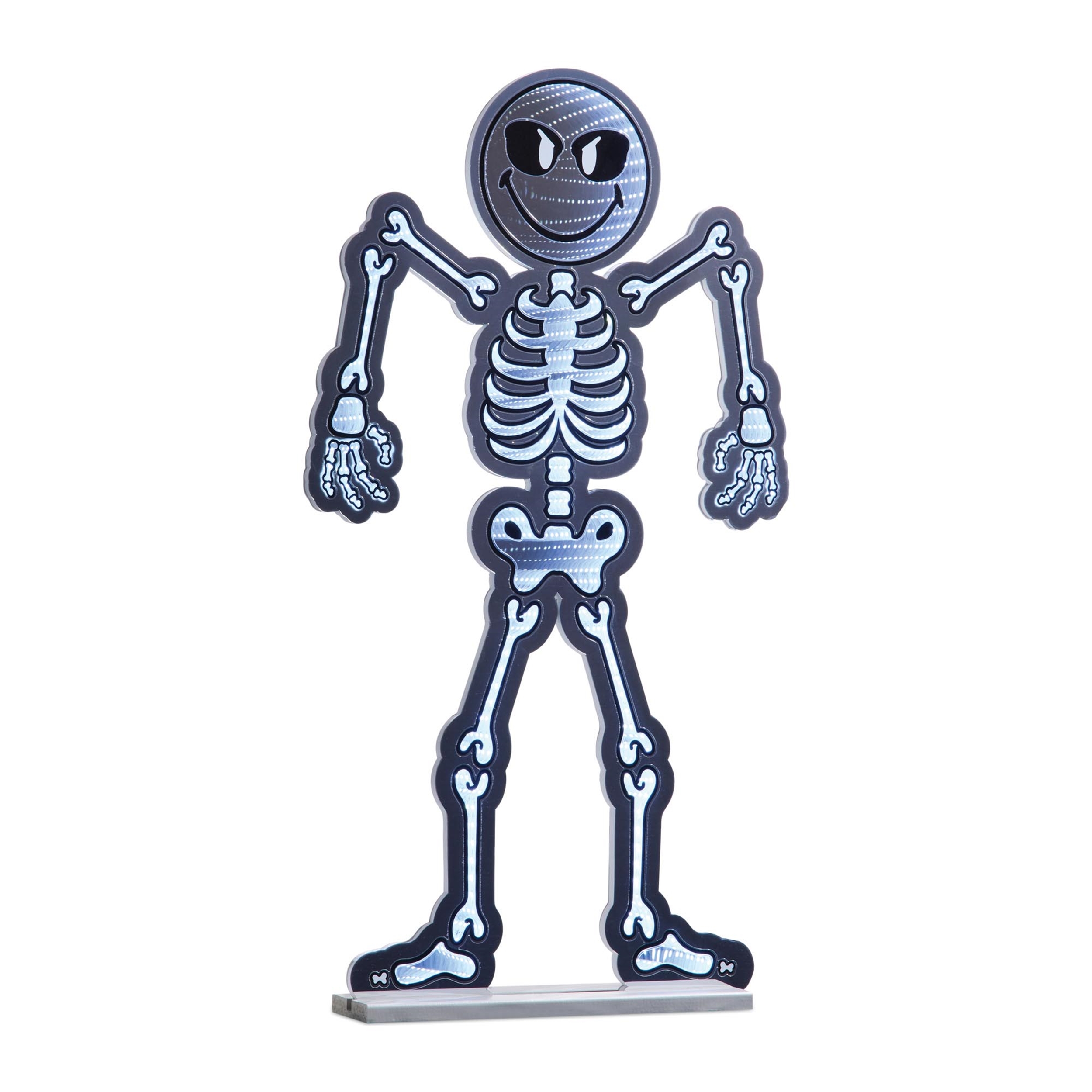 SmileyWorld(R) Skeleton Ekkolight 36"H Acrylic UL Plug