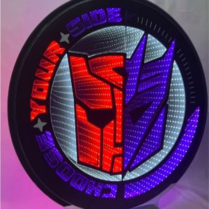 Transformers Choose Your Side Ekkolight 24"H Acrylic UL Plug