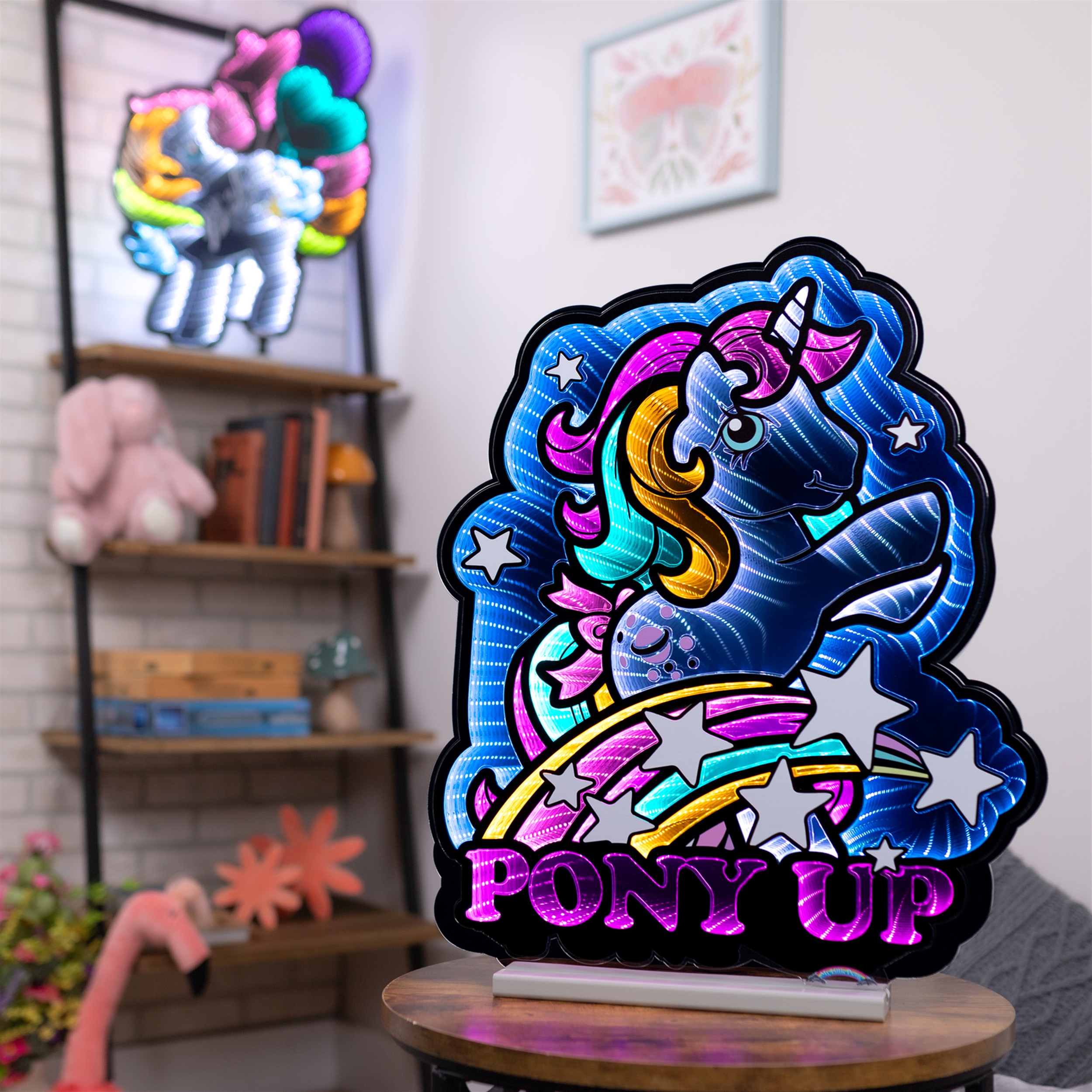 Pony Up Ekkolight 24"H Acrylic UL Plug - Image 2