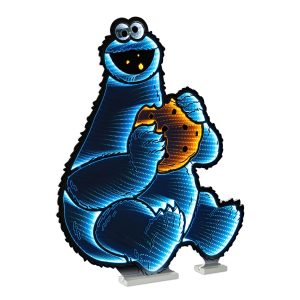 Sesame Street Cookie Monster Ekkolight 35”H Acrylic UL Plug